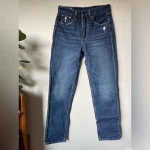 Gap Sky High Straight Jeans